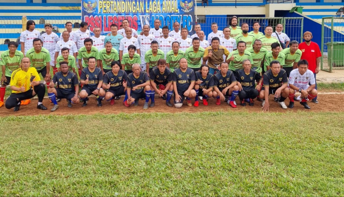 NUGOM FC Apresiasi Suport Para Legend Timnas
